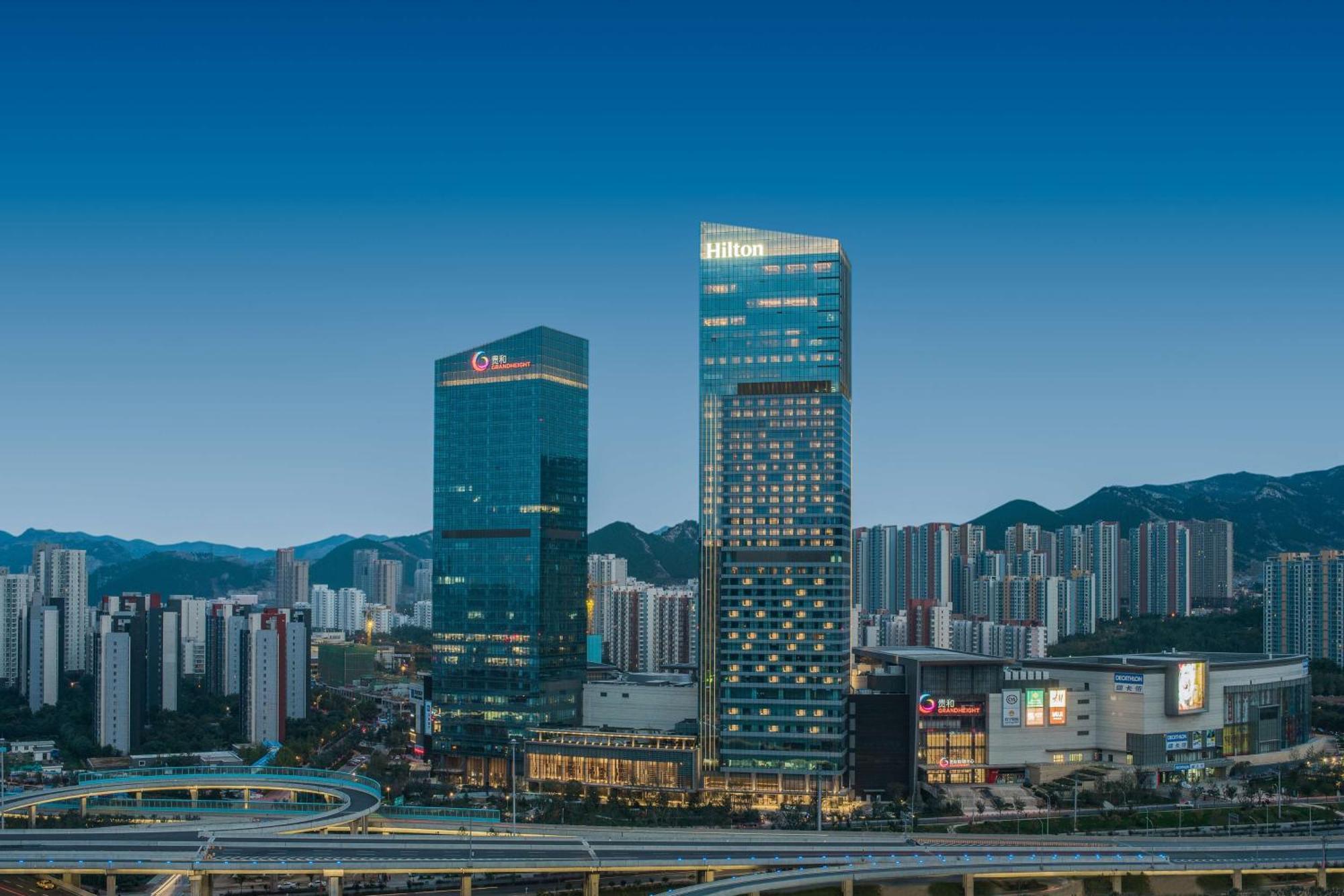 Hilton Jinan South Hotel & Residences Dış mekan fotoğraf